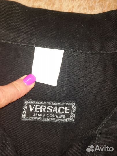 Джинсовая жилетка Versace
