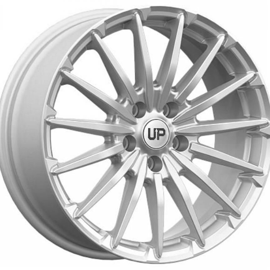Диски WUP UP128 7.5x18 5*114.3 ET50 DIA66.1 Silver Classic Литой