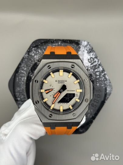 Cаsio G-Shock gа-2100 original custom orange