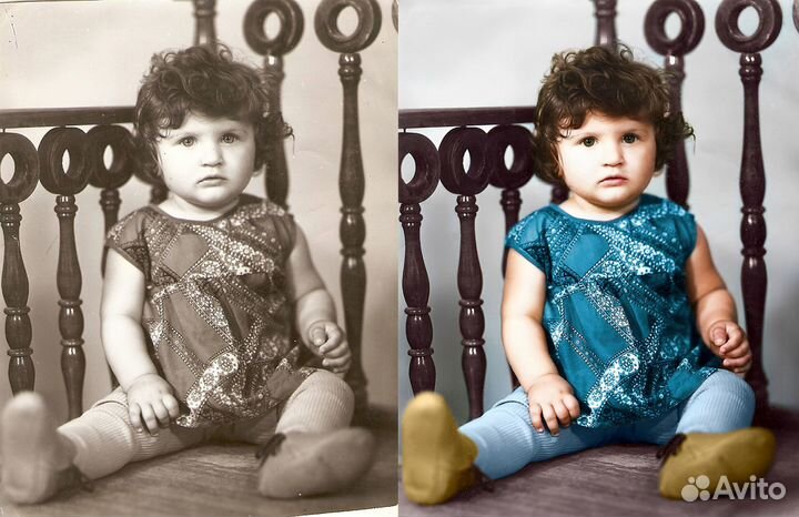 Реставрация и колоризация старых фотографий
