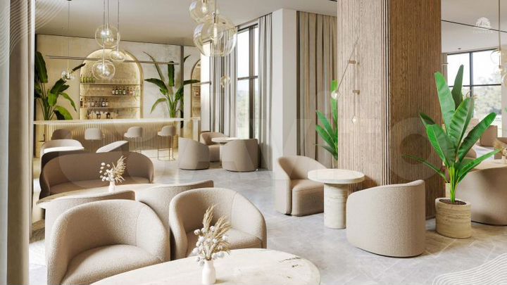 Апартаменты-студия, 20 м², 2/3 эт.