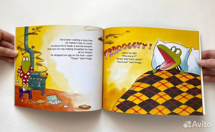 Детские книги на английском языке froggy