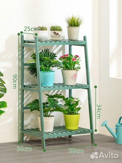 Подставка под цветы металлическая