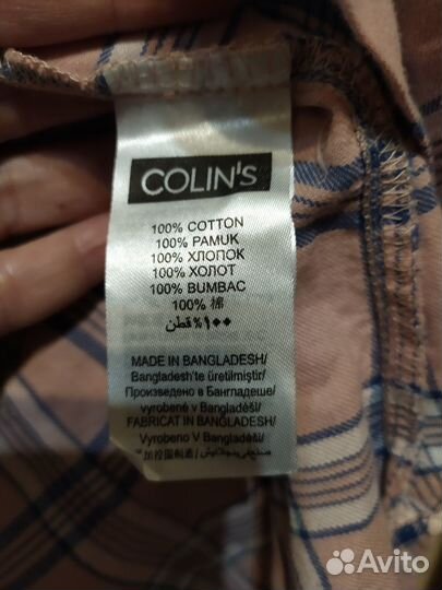 Новая рубашка colins, р.XS