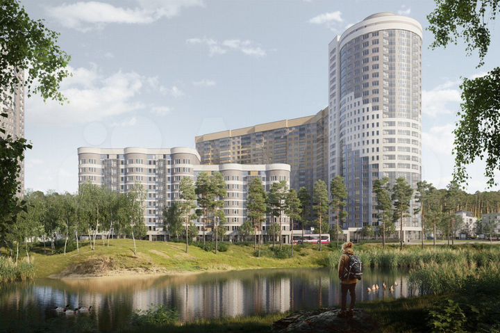 2-к. квартира, 73,7 м², 1/20 эт.