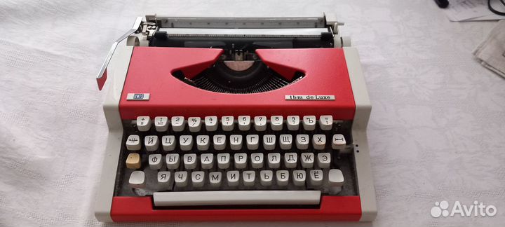Печатная пишущая машинка