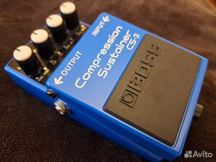Гитарная педаль boss Compression-SustainerCS-3