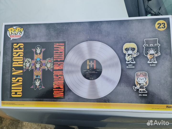 Фигурки Fanko POP Albums Deluxe Guns N' Roses