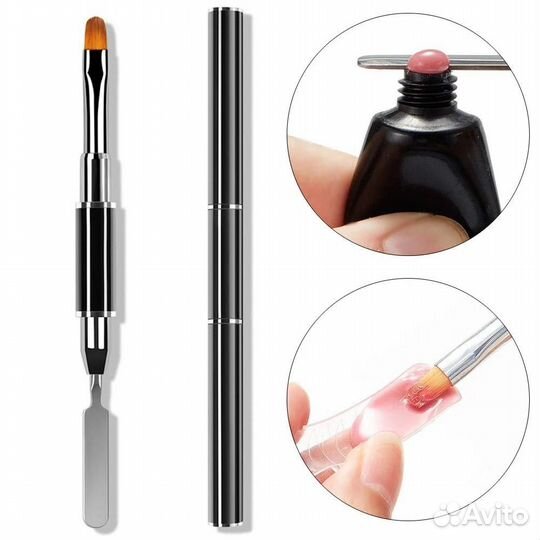 Кисть для полигеля/геля