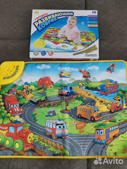 Детский музыкальный коврик