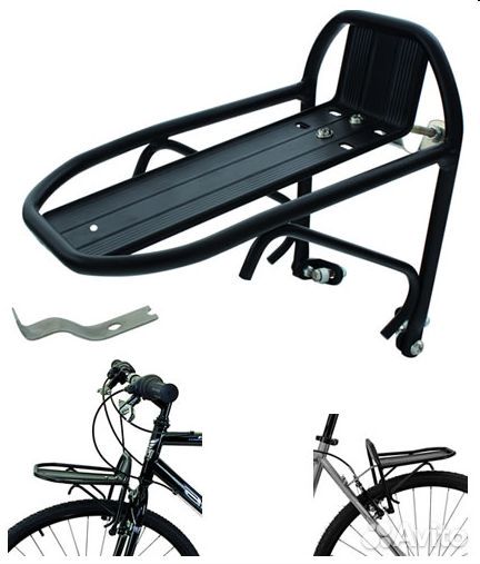 Багажник передний Horst HS-028 (алюм.), 24-28