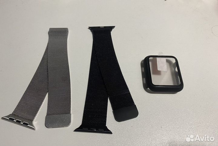 Браслет и бампер (новые) для Apple Watch 42/44мм