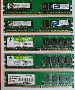 Оперативная память DDR2 всего 4GB