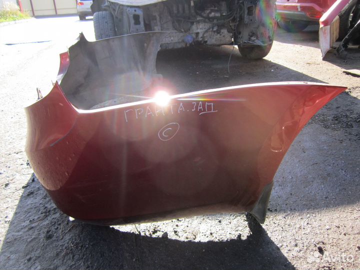 Бампер задний LADA granta седан
