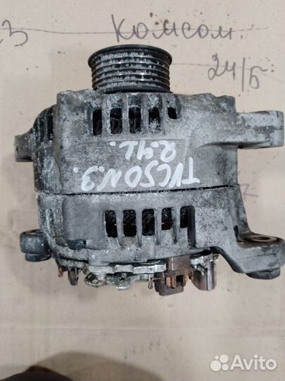 Генератор на запчасти Hyundai Tucson 3 рест 2.4