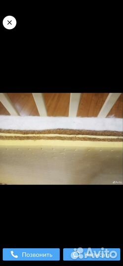 Матрас детский 120 60 бу