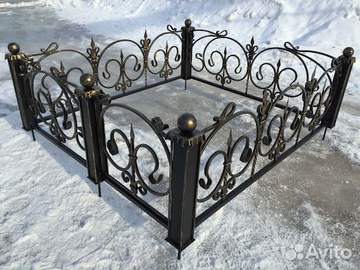 Кованые ритуальные ограды.Кресты.Лавочки и столики
