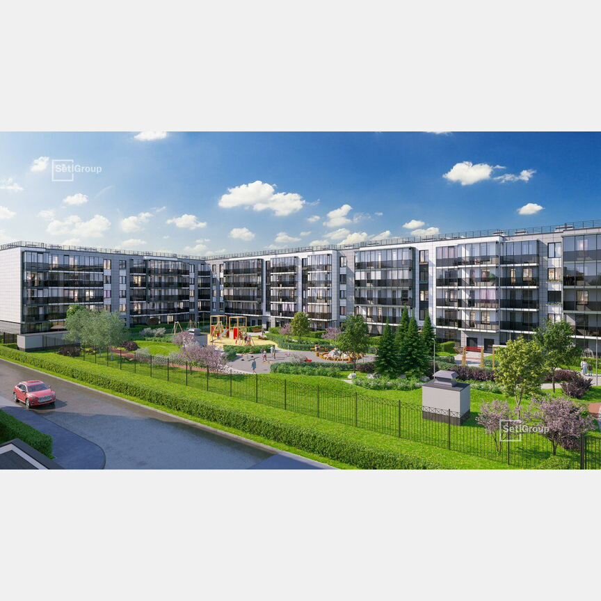 1-к. квартира, 31,8 м², 1/5 эт.