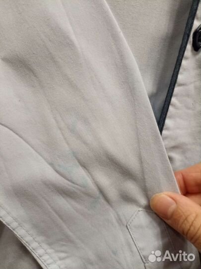 Рубашка голубая 122-128 р-р