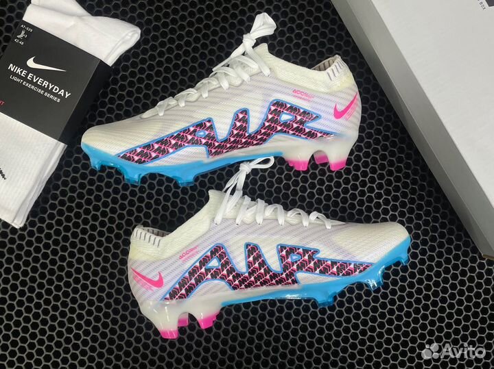 Бутсы nike air zoom vapor 15 elite fg