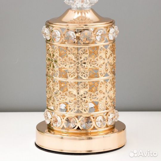 Лампа настольная с подсветкой 'Романа' 1x60Вт E27