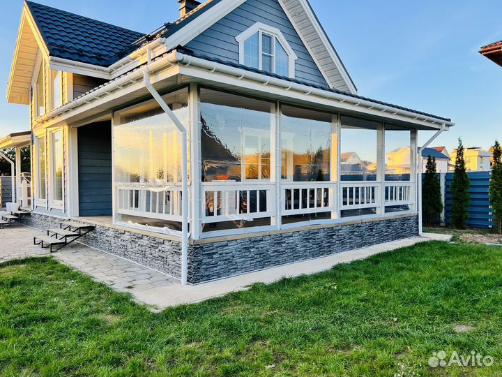 Мягкие окна для беседок