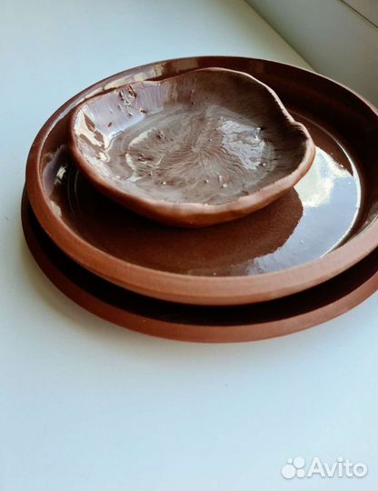 Керамические тарелки, подсвечники, подарки