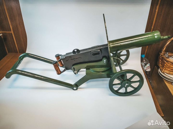 Деревянный пулемёт Максим игрушка