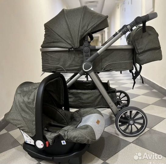 Коляска 3 в 1 Luxmom V 8