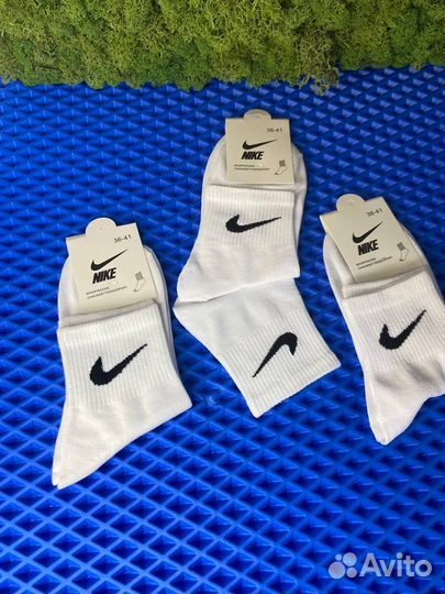 Носки nike белые