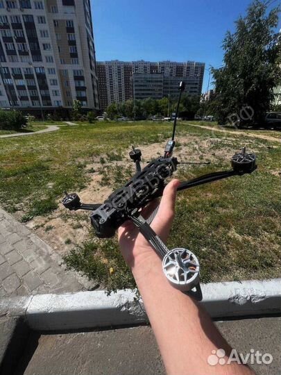 Дpон FPV пиранья 7 и 10 ''