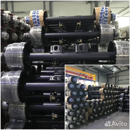 Л1 ось в сборе без абс Арт:197 (сзап, Нефаз)