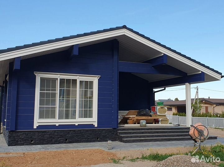 Домокомплект из клееного бруса, ель, 140 на 205