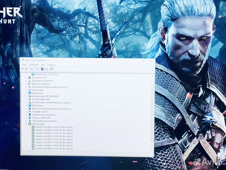 Игровой компьютер в сборе RTX 3050 8gb