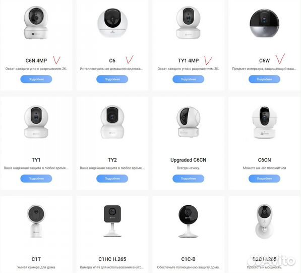Новая Wi-Fi IP-видеокамера Ezviz С8W Рrо (5 мп)