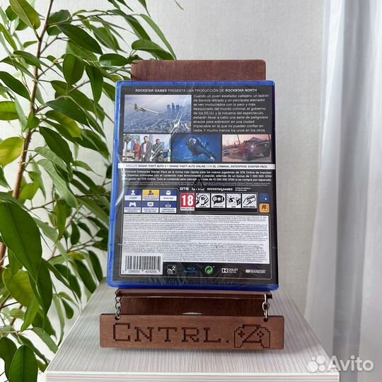 Новый GTA 5 Premium Edition PS4/PS5 Диск