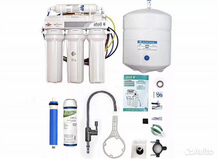 Установка, Замена, Ремонт фильтров для воды