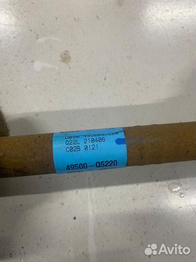 Kia seltos полу ось левый привод