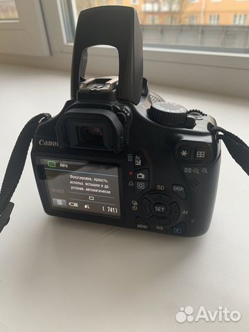 Зеркальный фотоаппарат canon eos 1100d объявление продам