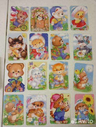 Карманные календари. Рисунки, открытки #2