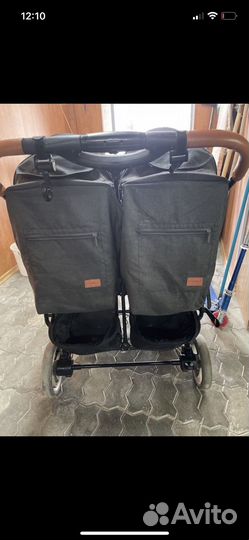 Коляска для двойни carrello connect