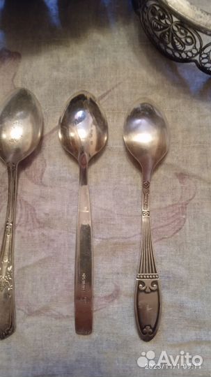 Ваза конфетница ложки чаиные мнц СССР