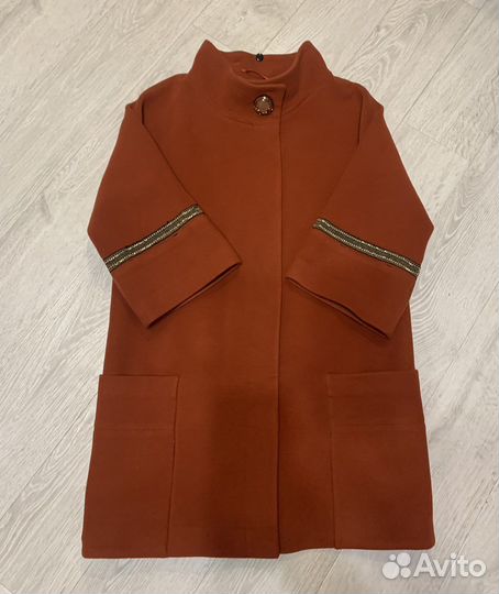 Пальто женское демисезонное 46