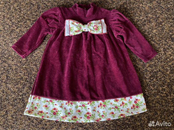 Платье для девочки 74 размер