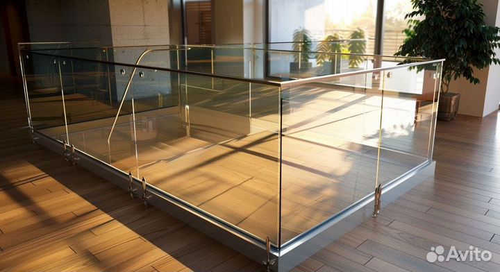 Ограждения из стекла на заказ