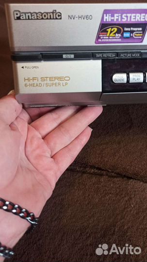 Видеомагнитофон panasonic hi fi стерео