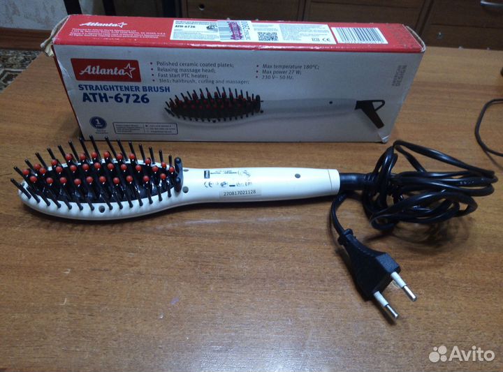 Расческа для выпрямления волос