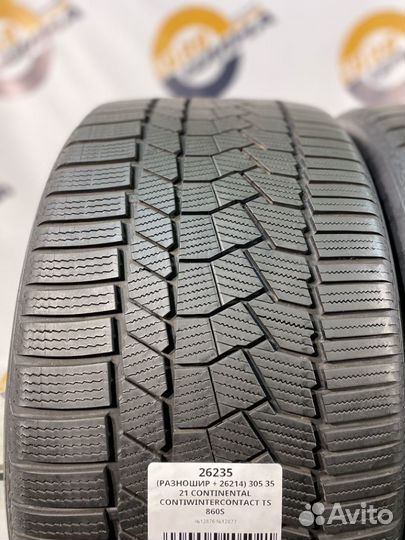 Continental ContiWinterContact TS 860S 275/40 R21 и 305/35 R21 104T