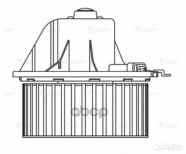 Э/вентилятор отоп. для а/м VW Transporter T4