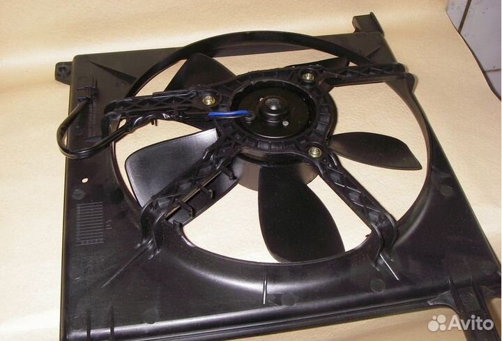 Вентилятор охлаждения двигателя нексии